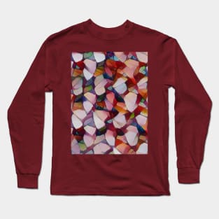 Shattered Hearts (MD23Val011) Long Sleeve T-Shirt